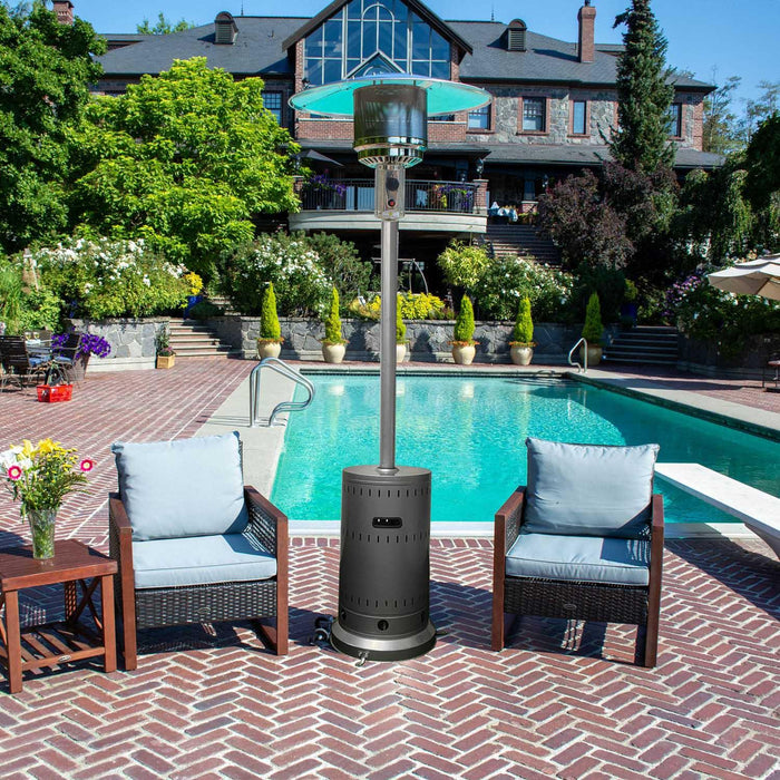 Paramount Flat Top Patio Heater, Grey
