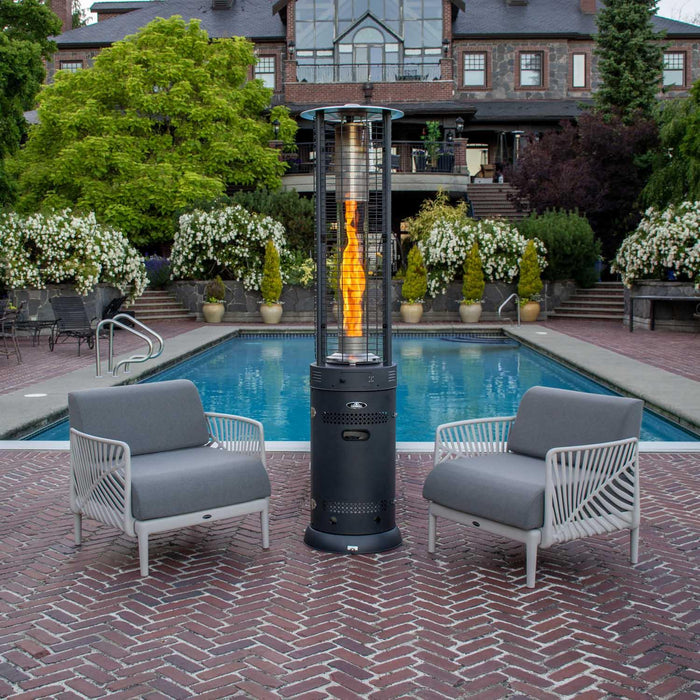 Paramount Kevin Spiral Patio Heater, Grey