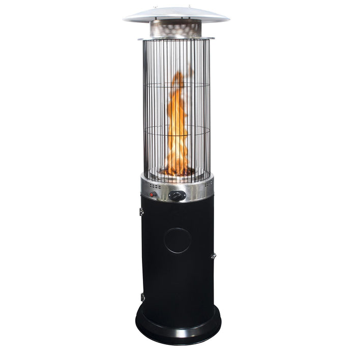Paramount Venturi Spiral Flame Heater, Black