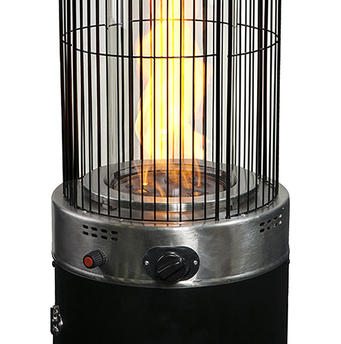 Paramount Venturi Spiral Flame Heater, Black