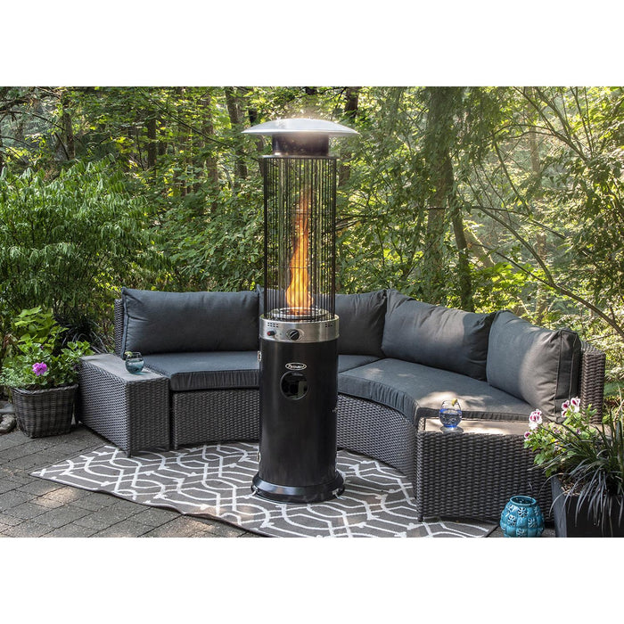 Paramount Venturi Spiral Flame Heater, Black
