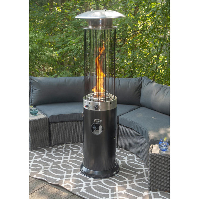 Paramount Venturi Spiral Flame Heater, Black