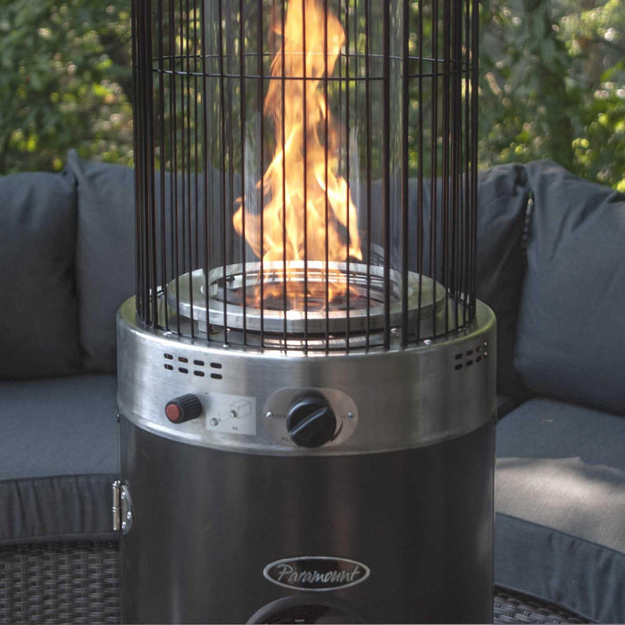 Paramount Venturi Spiral Flame Heater, Grey