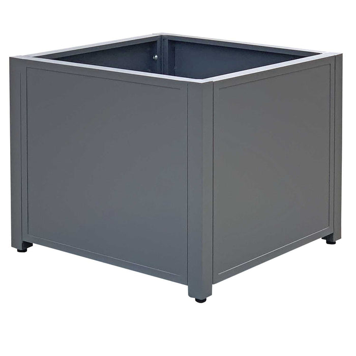 Grapevine Commercial-Grade Aluminum Square Outdoor Planter