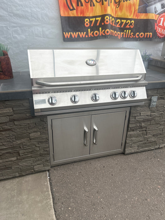 6'6" BBQ Island