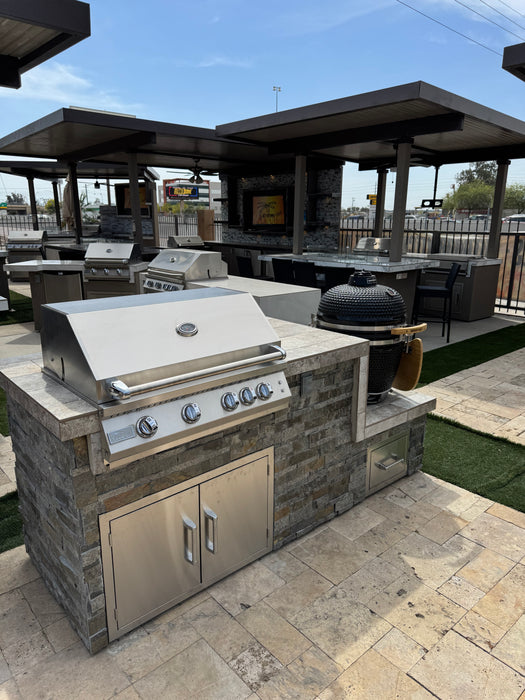 Kamado BBQ Island